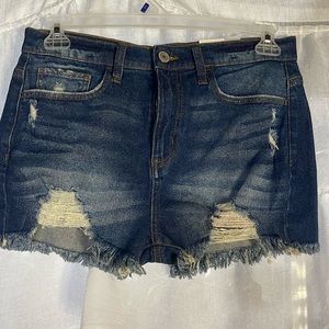 Jean “mom” shorts